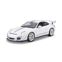 Bburago Bburago Plus - Auta HOBBY, Porsche 911 GT3 RS 4.0, bílá, 1:18