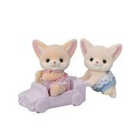 Sylvanian family Dvojčata fenci s autíčkem