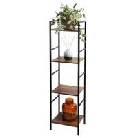 HOMESTYLING Úložný regál 4 police 106 cm KO-DD1000680
