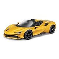 Bburago Bburago - RACE+PLAY, FERRARI, Ferrari SF90 Spider, žlutá, 1:18