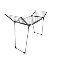 sušák 15m PEGASUS 150 SOLID SLIM BLACK, rozkládací