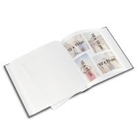 Hama album klasické spirálové FINE ART 36x32 cm, 50 stran, šedé