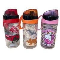 láhev 0,52l AUTO, JEDNOR., DINO, nápitka, kryt,dětská, plast