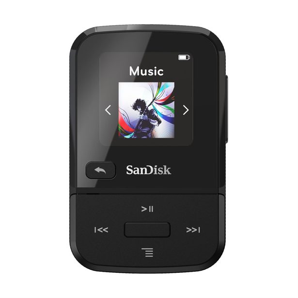 SanDisk MP3 Clip Sport Go černá 16GB