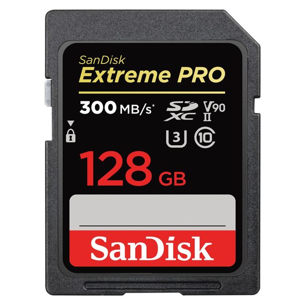 SanDisk Extreme PRO SDHC™ UHS-II 128 GB