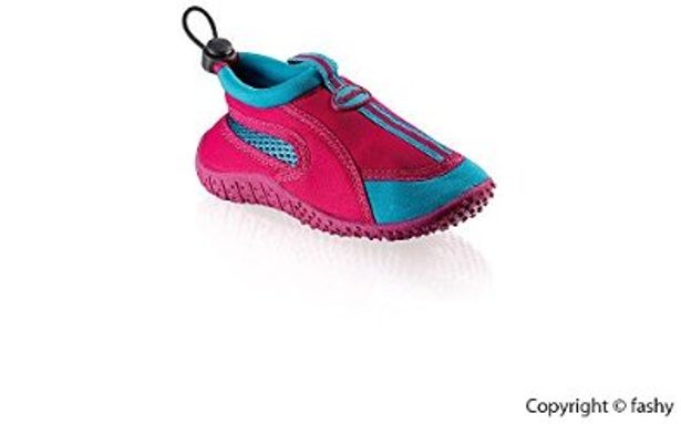 Dětské boty,boty do vody - Aqua shoes - Fashy 7495 - růžová/tyrkys