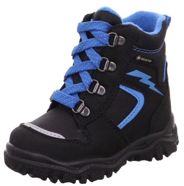 Dětské zimní boty SUPERFIT HUSKY 1-000048-0010 černo-modrá