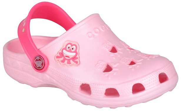 Dětské sandály Coqui Little Frog světle růžové/růžové