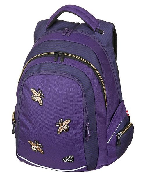 Studentský batoh FAME Bee Violet