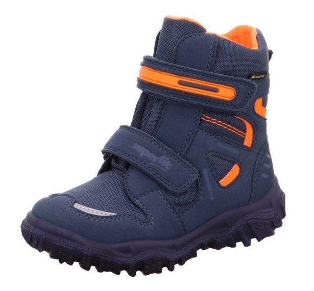 Zimní boty Superfit 1-809080-8010 HUSKY1 modrá/oranžová