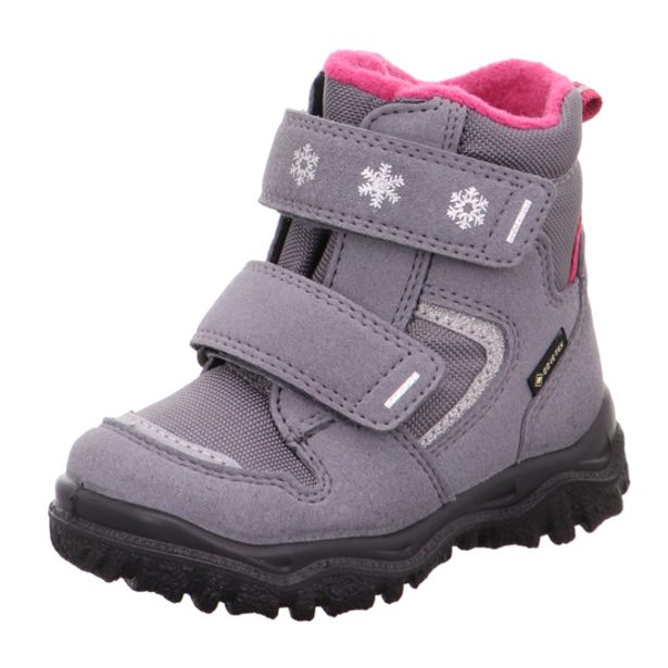 Dětské zimní boty SUPERFIT HUSKY šedé