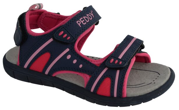 Dětská letní obuv Peddy P0-512-35-07 ružová