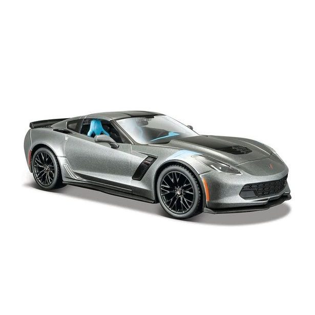 Maisto Maisto - 2017 Corvette Grand Sport, metal šedá, 1:24