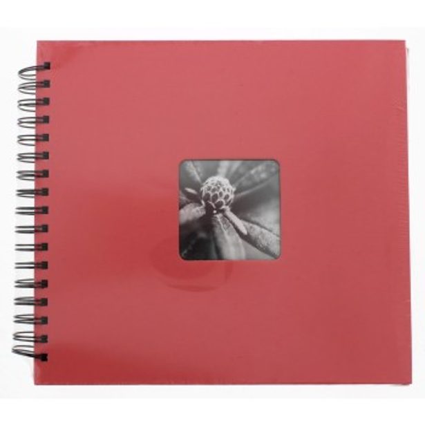 Hama album klasické spirálové FINE ART 28x24 cm, 50 stran, flamingo