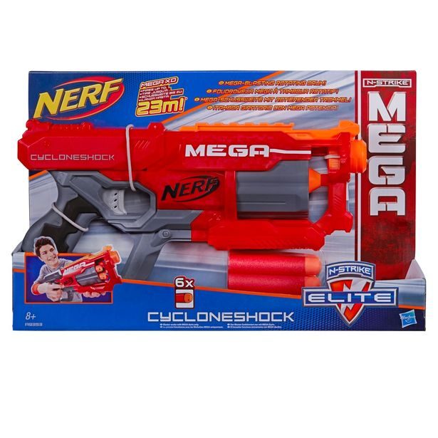 NERF MEGA S ROTAČNÍM ZÁSOBNÍKEM