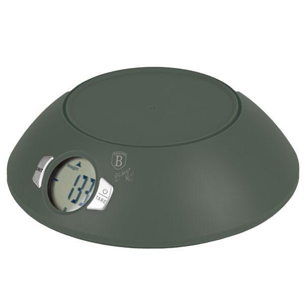 BERLINGERHAUS Váha kuchyňská s miskou Matte Green Collection BH-9619