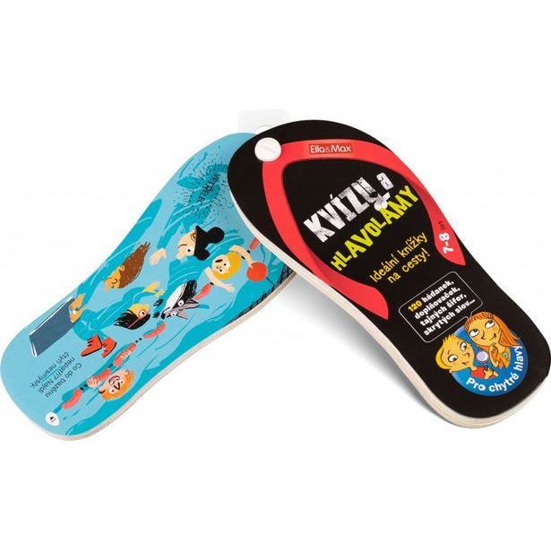 KVÍZY A HLAVOLAMY, 7-8 let – Zábava na cesty Baagl