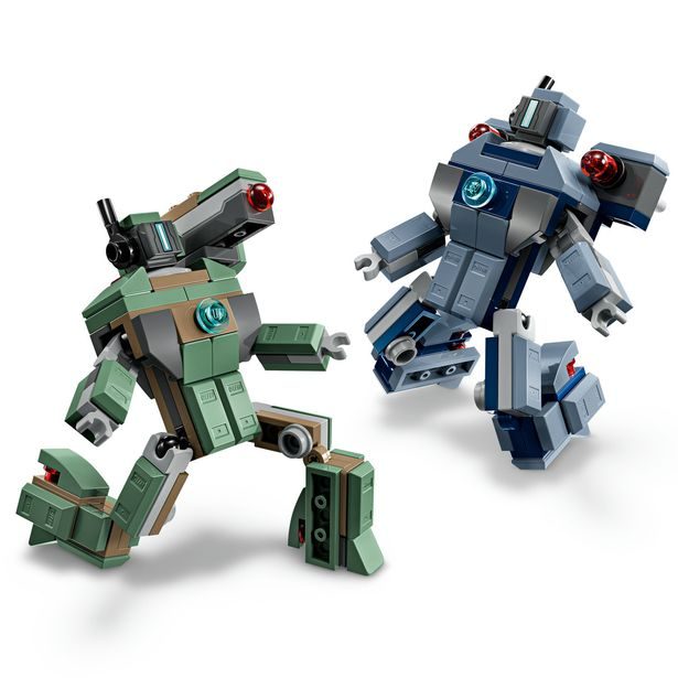 Iron Man a War Machine vs. Hammerovy Drony