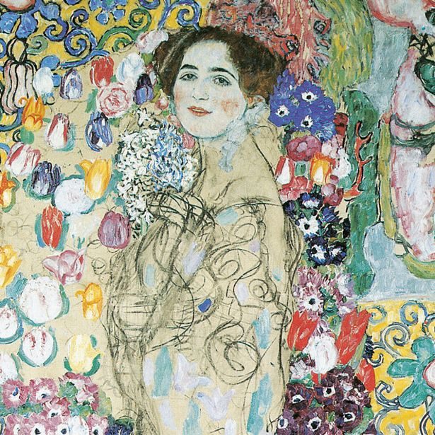 NOTIQUE Poznámkový kalendář Gustav Klimt 2027, 30 x 30 cm