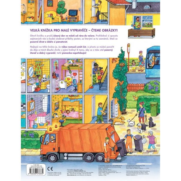 Velká knížka MŮJ DEN pro malé vypravěče