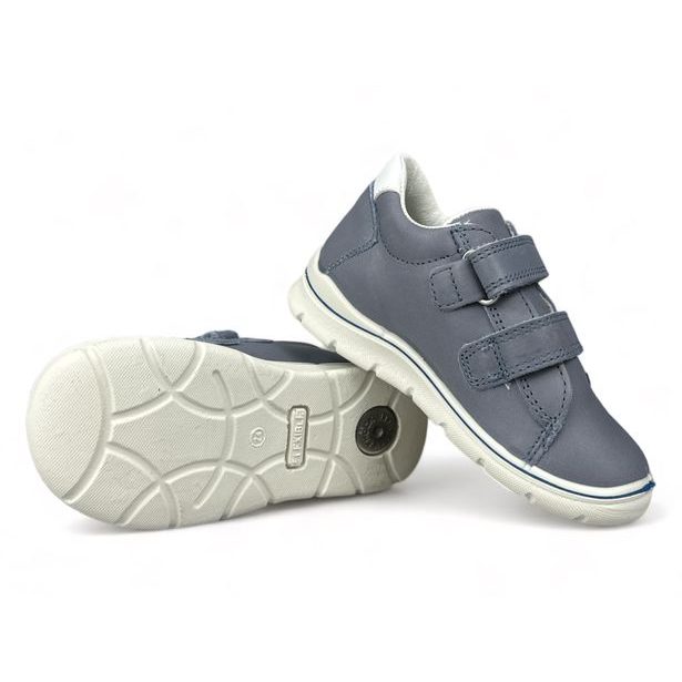 Chlapecká celokožená šedá obuv IMAC