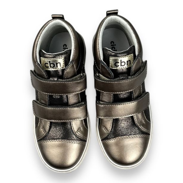 Dívčí kožená obuv Ciciban - Bronzové