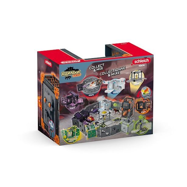 SCHLEICH Aréna BattleCave lávové hyeny