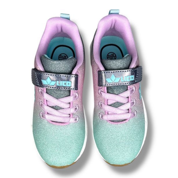 Dětské sportovní tenisky LICO - Florina VS Tyrkys / Lila /Grau