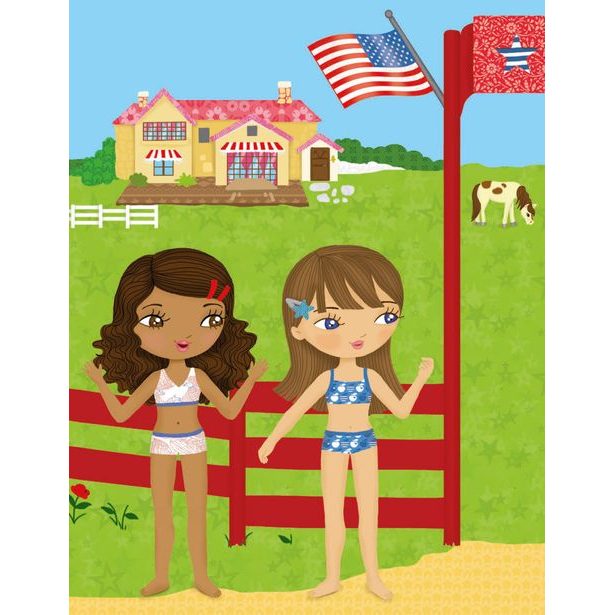 Šaty pre AMY ─ Kniha samolepiek Baagl