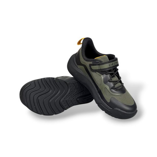 Khaki chlapecké tenisky Geox Pro-Ran