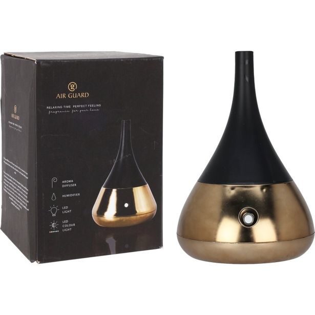 HOMESTYLING Zvlhčovač vzduchu s aroma terapií USB, LED KO-ACC365530