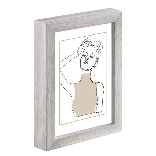 Hama rámeček dřevěný KOPENHAGEN, taupe, 50x70 cm