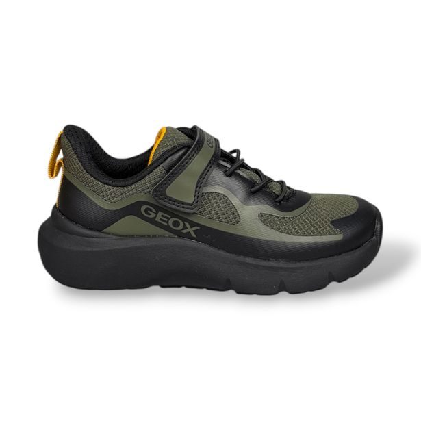 Khaki chlapecké tenisky Geox Pro-Ran