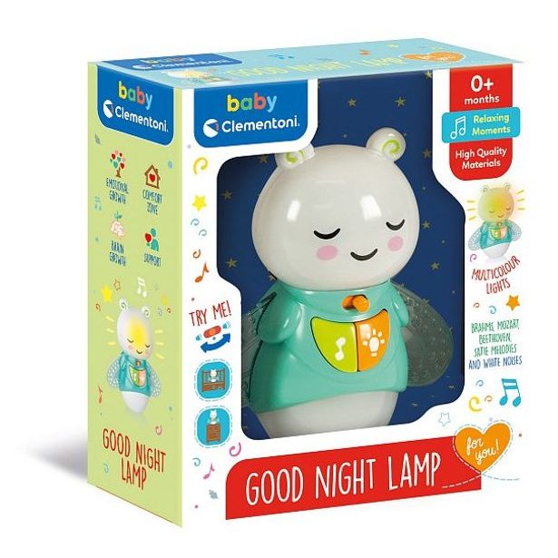 CLEMENTONI Clemmy baby - Noční lampička brouček