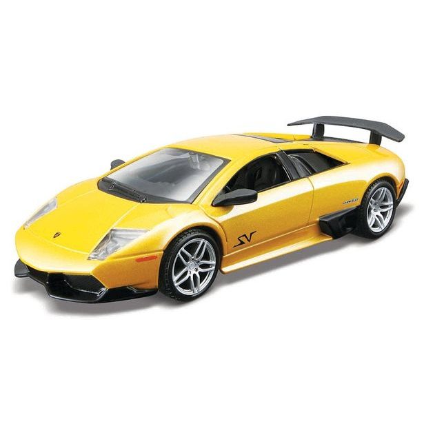 Bburago Bburago - Auta HOBBY, Murciélago LP 670-4 SV, žlutá metalíza, 1:32