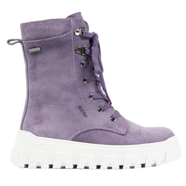Dívčí zimní kozačky CHUNKY BOOT Richter - Iron ametista