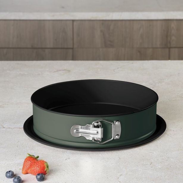 BERLINGERHAUS Forma na dort s nepřilnavým povrchem 2v1 Matte Green Collection BH-7936