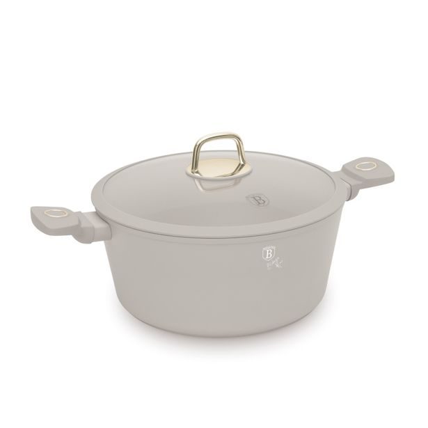 BERLINGERHAUS Kastrol s titanovým povrchem a poklicí 28 cm Sahara Collection BH-8072