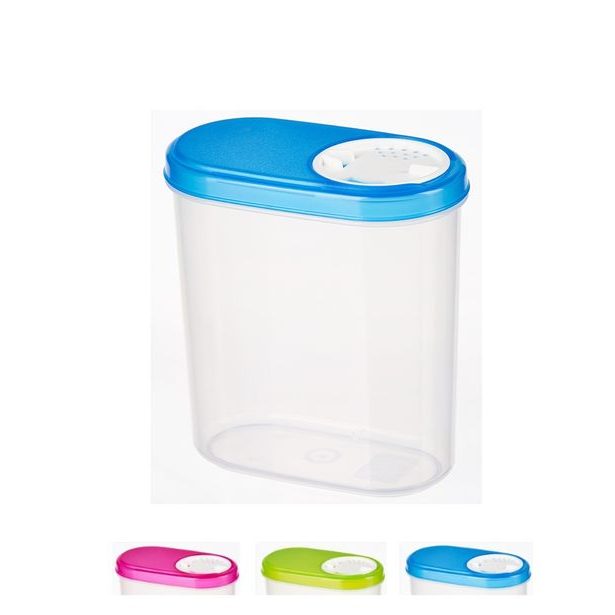 dóza 0,30l 10x5,5x10,5cm, sypací, plast