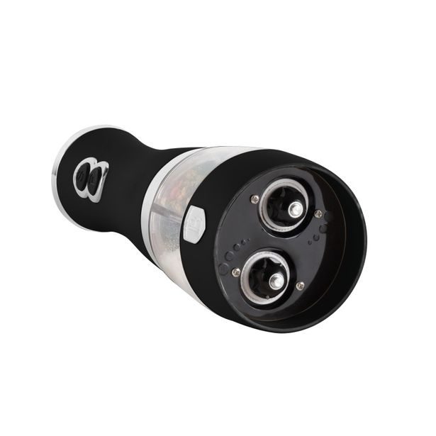 BERLINGERHAUS Elektrický mlýnek na pepř a sůl 2 v 1 Black Collection BH-9647