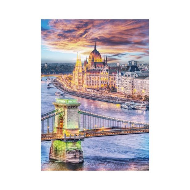 BUDAPEŠŤ – ŘETĚZOVÝ MOST 1000 Puzzle