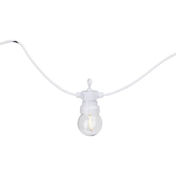 PROGARDEN Světelný řetěz LED PARTY 20 žárovek bílý KO-LE2200170