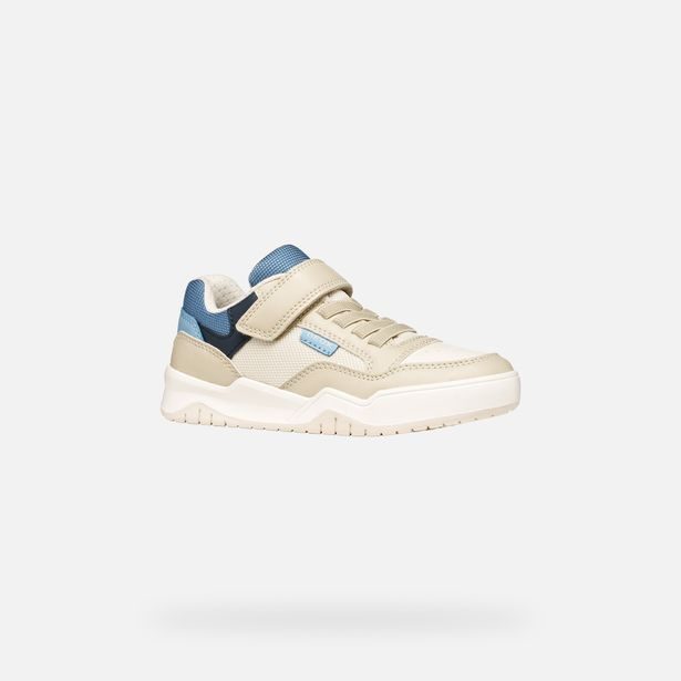 Béžové chlapecké tenisky Geox Perth