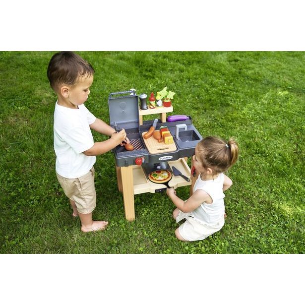 Letní kuchyňka s pecí na pizzu