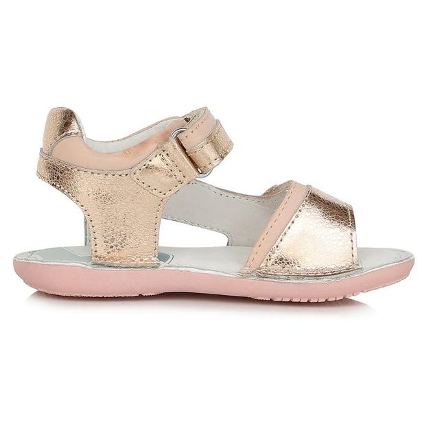 Dívčí BAREFOOT sandály DDstep - Baby Pink