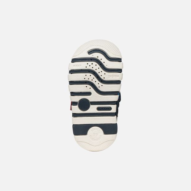 Tmavě modré chlapecké sandály pro první krůčky Geox Sandal Iupidoo