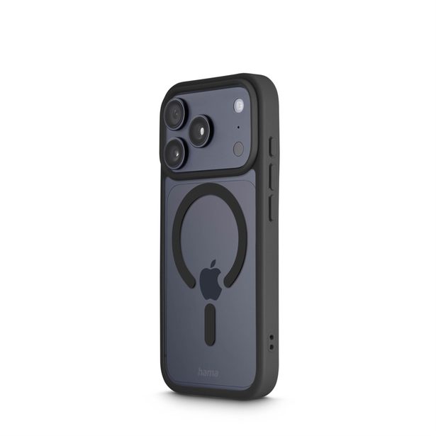 Hama Frame Protect, kryt pro Apple iPhone 17 Pro, magnetický, průhledný/černý