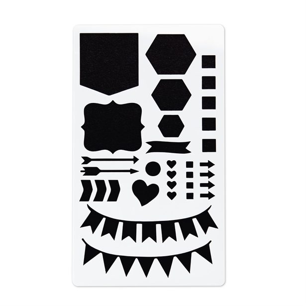 Hama šablony pro kreativní tvorbu - set 5 ks