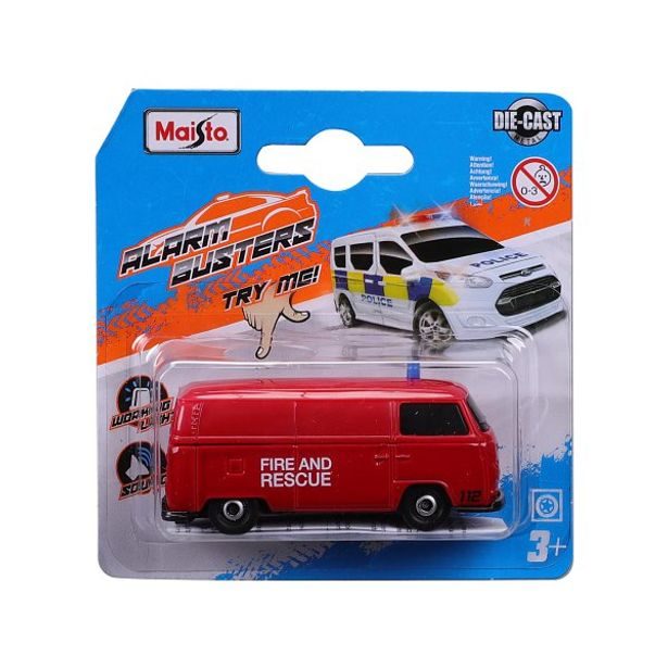 Maisto Maisto - Alarm Busters, záchranná a servisní vozidla se světly a zvuky, assort