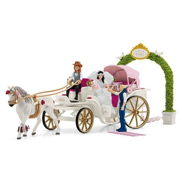 SCHLEICH Svatební kočár a příslušenství